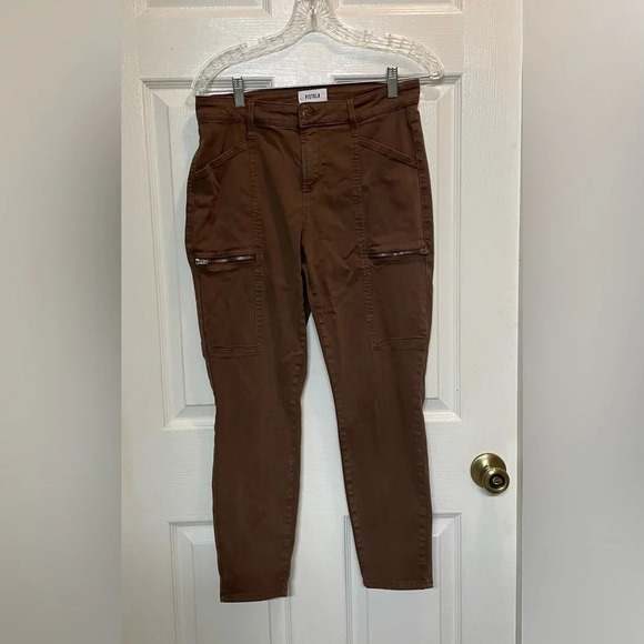 Pistola Hunter Skinny Cargo Pants Casual Cropped 29 - Picture 1 of 9